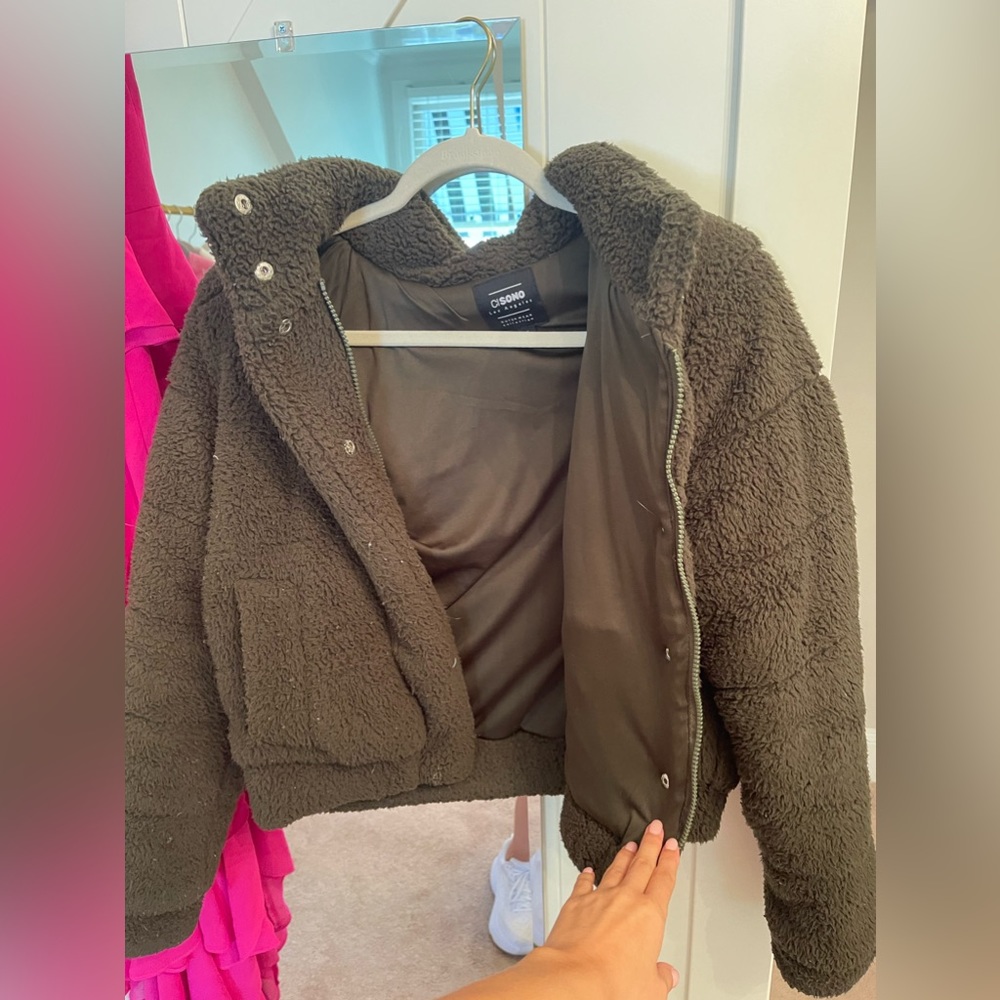 Green Fur Jacket